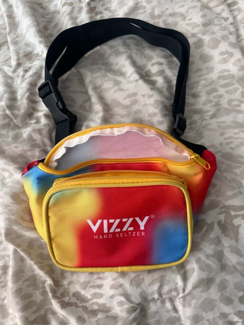 Vizzy Hard Seltzer Rainbow Fanny Pack